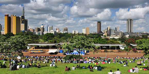 Nairobi, the Capital City of Kenya, East Africa